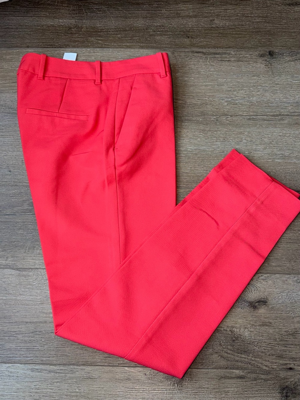 Zara women Tailored Dress Pants in Vibrant Red